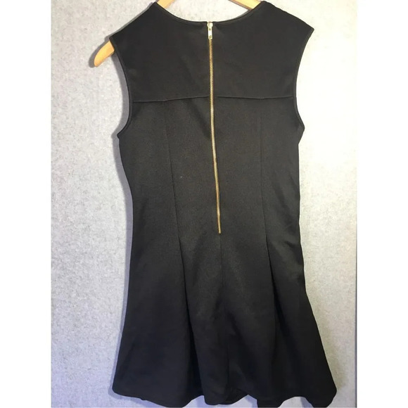 Womens Cato Dress Professional Black Career Work Business Casual Sheer Detailing - Picture 6 of 6
